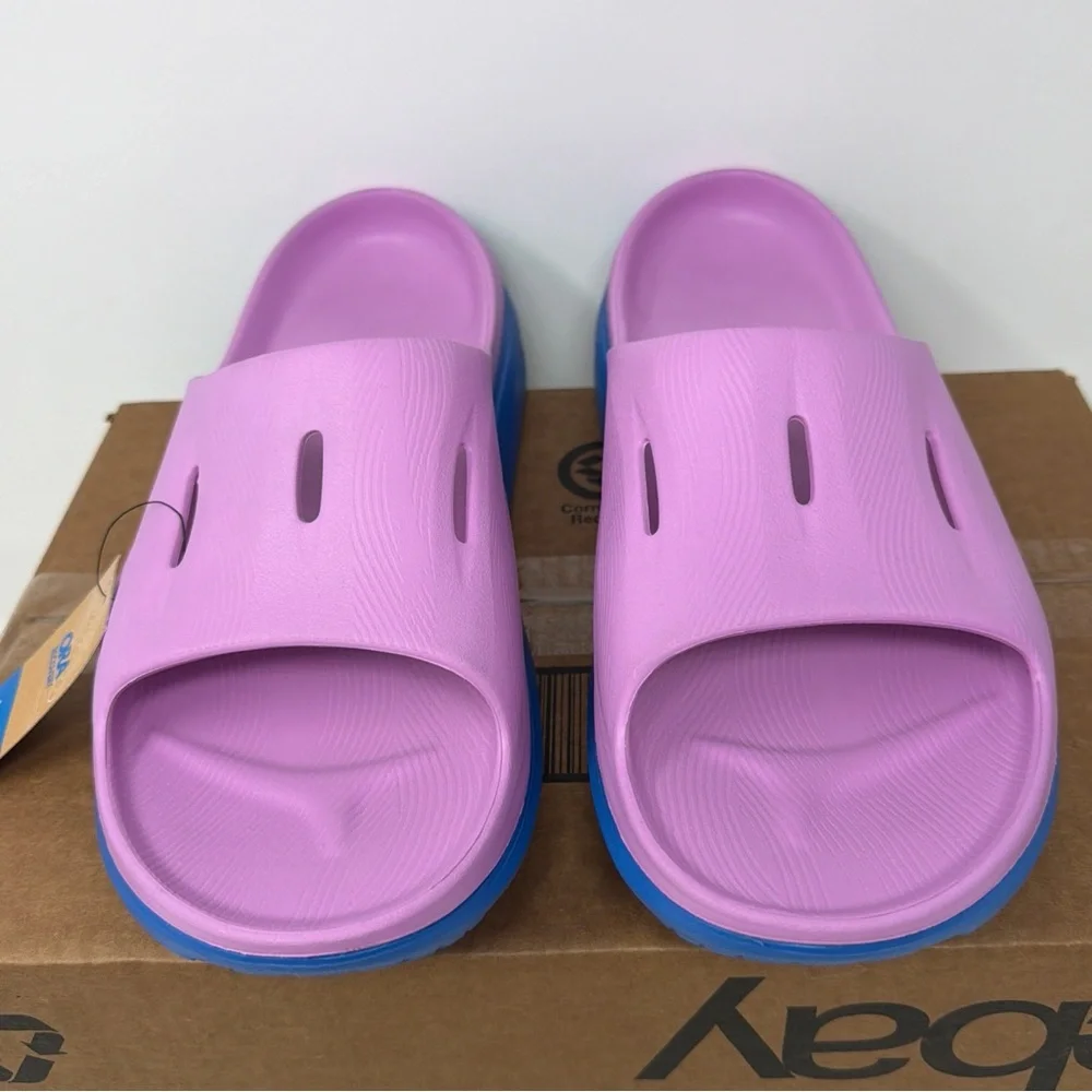 HOKA ORA Recovery Slide 3 Cyclamen Coastal Sky Sandals Men’s 14/ Women’s 16 NWT